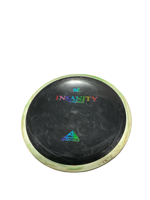Vist Large View of Product Image Which is Used Axiom INSANITY Disc Golf Driver Black
