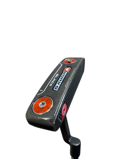 Vist Large View of Product Image Which is Used Odyssey O WORKS BLACK 1 Mens Putter RH