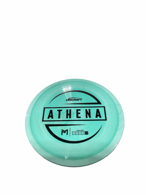 Vist Large View of Product Image Which is Used Discraft ATHENA Disc Golf Driver Carolina Blue