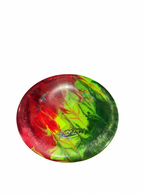 Vist Large View of Product Image Which is Used Innova WRAITH Disc Golf Driver Red