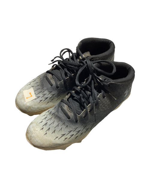 Vist Large View of Product Image Which is Used Under Armour BASEBALL BB/SB Cleats Black Senior 7