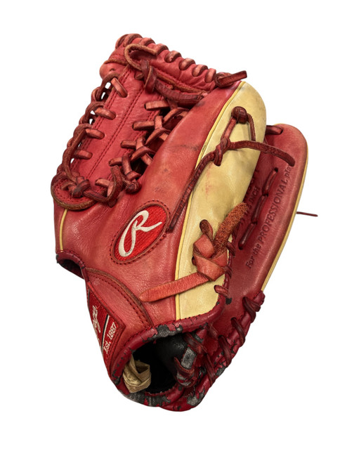 Vist Large View of Product Image Which is Used Rawlings GG ELITE BB/SB Glove RH Throw Red 11 1/2"