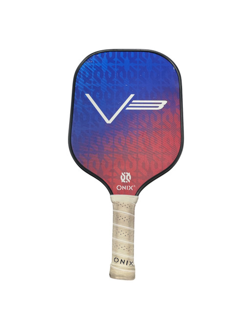 Vist Large View of Product Image Which is Used Onix V3 Pickleball Racquet Royal Blue