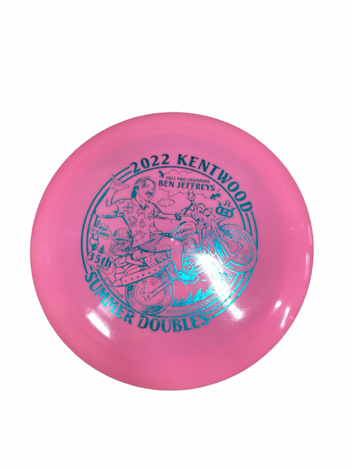 Vist Large View of Product Image Which is Used Dynamic Discs RAIDER Disc Golf Driver Pink