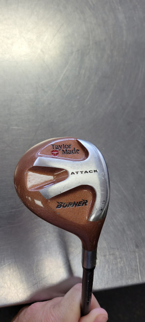 Vist Large View of Product Image Which is Used Taylormade BURNER BUBBLE ATTACK Mens Fairway Wood RH 9 Wood