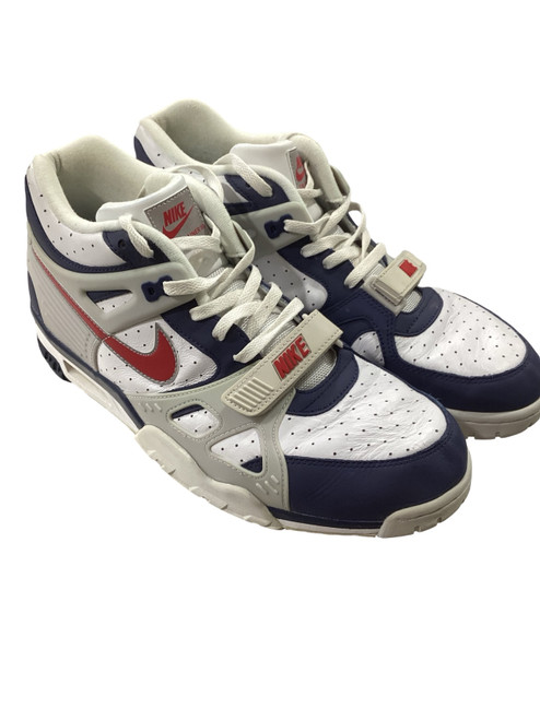 Vist Large View of Product Image Which is Used Nike Basketball Shoes M White Senior 13