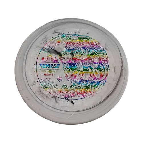 Vist Large View of Product Image Which is Used Thought Space Athletics TEMPLE NERVE Disc Golf Driver Grey 173g