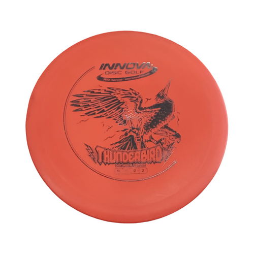 Vist Large View of Product Image Which is Used Innova THUNDERBIRD Disc Golf Driver Orange 175g