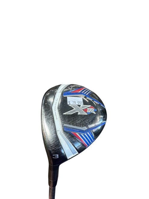 Vist Large View of Product Image Which is Used Callaway XR Mens Fairway Wood LH Black 3 Wood