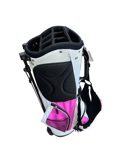 Vist Large View of Product Image Which is Used PERCISE WOMENS STAND BAG Womens Stand Bag Pink