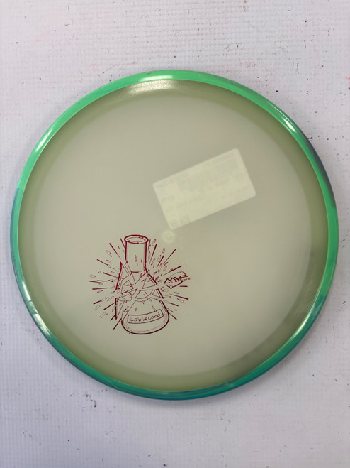 Vist Large View of Product Image Which is Used MVP CRAVE GLOW Disc Golf Driver White