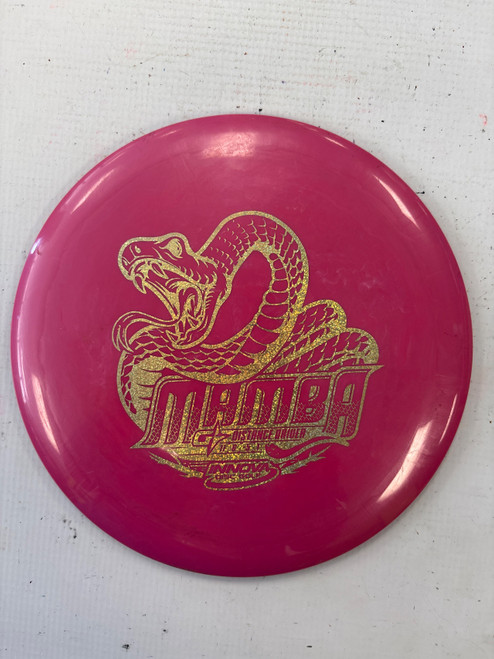 Vist Large View of Product Image Which is Used Innova MAMBA Disc Golf Driver Pink