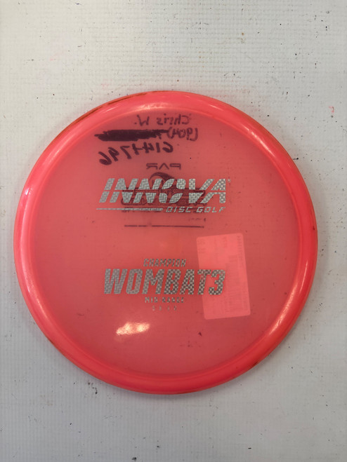 Vist Large View of Product Image Which is Used Innova WOMBAT Disc Golf Mid Range Pink