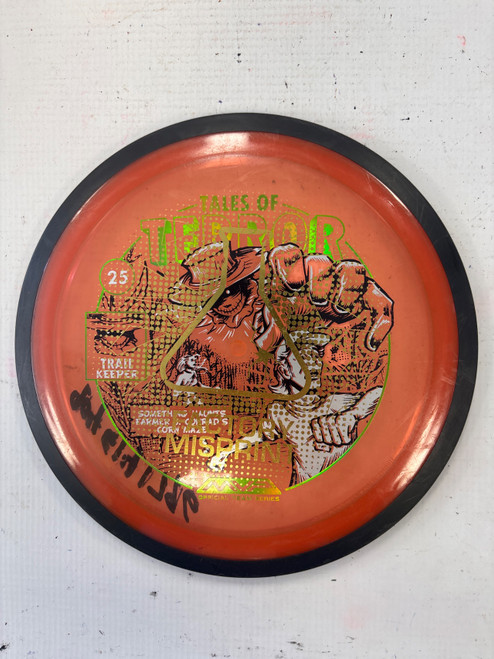 Vist Large View of Product Image Which is Used MVP TRAIL KEEPER Disc Golf Driver Red