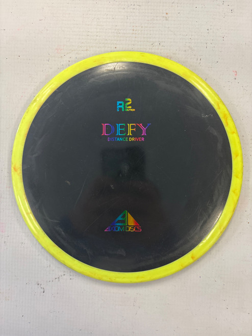 Vist Large View of Product Image Which is Used Axiom DEFY Disc Golf Driver Black