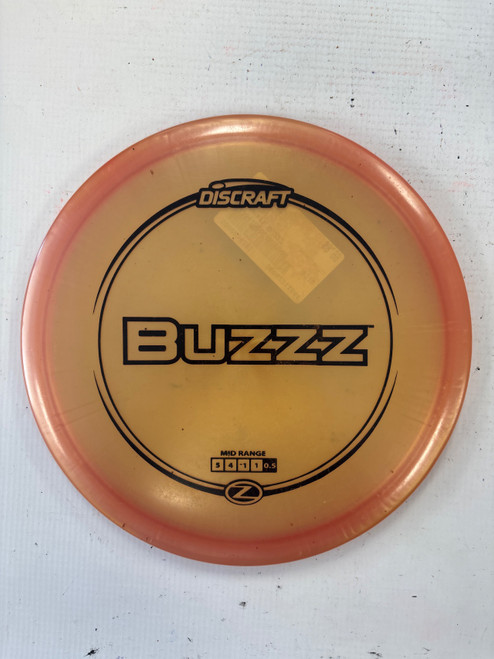 Vist Large View of Product Image Which is Used Discraft BUZZZ Disc Golf Mid Range Orange