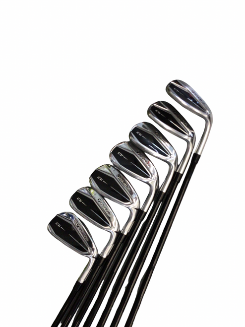 Vist Large View of Product Image Which is Used Taylormade QI Mens Iron Set RH 6I-GW/AW