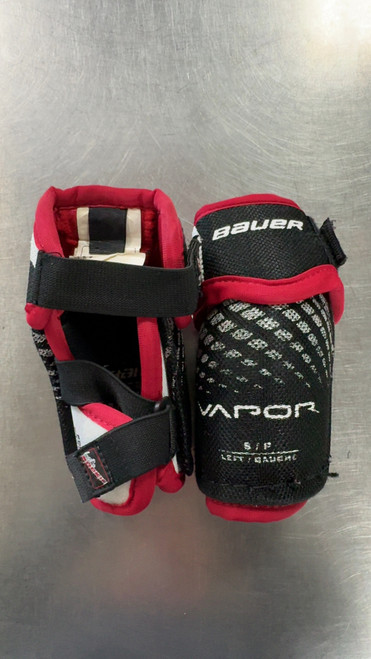 Vist Large View of Product Image Which is Used Bauer LIL ROOKIE Youth Elbow Pads SM