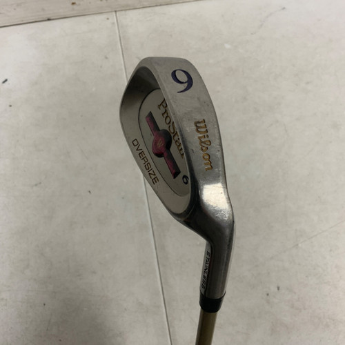 Vist Large View of Product Image Which is Used Wilson PROSTAFF OVERSIZE Women Individual Iron RH 6 Iron