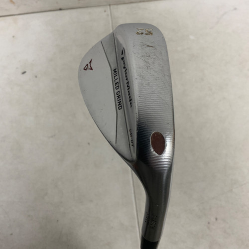 Vist Large View of Product Image Which is Used Taylormade MILLED GRIND SB 09 Golf Wedge Mens RH 52 Degree