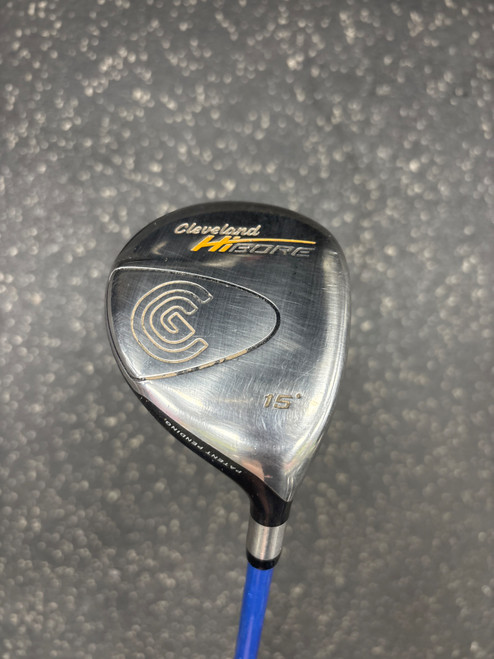 Vist Large View of Product Image Which is Used Cleveland HI-BORE Mens Fairway Wood RH 3 Wood