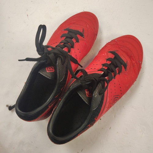 Vist Large View of Product Image Which is Used Dream Pairs Soccer Cleats Red Senior 9.5