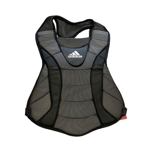 Vist Large View of Product Image Which is Used, Adidas, CHEST PROTECTOR, Catchers Chest Protector, Black, Youth