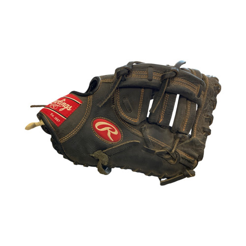 Vist Large View of Product Image Which is Used, Rawlings, RENEGADE, BB/SB, First Base, Right Handed Throw, Black, 11 1/2"