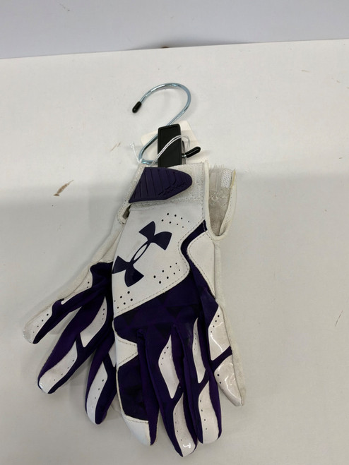 Vist Large View of Product Image Which is Used Under Armour BB/SB Batting Gloves Purple MD