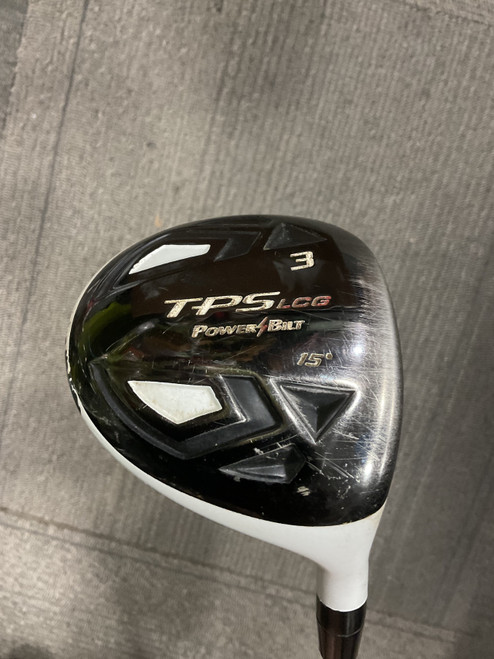Vist Large View of Product Image Which is Used Powerbilt TPS LCG Mens Fairway Wood RH 3 Wood