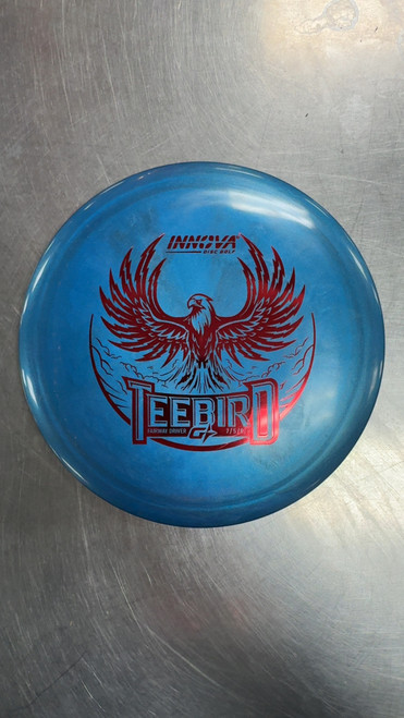 Vist Large View of Product Image Which is Used Innova GSTAR TEEBIRD Disc Golf Driver Navy Blue