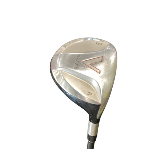 Vist Large View of Product Image Which is Used Taylormade V STEEL Mens Fairway Wood RH 3 Wood