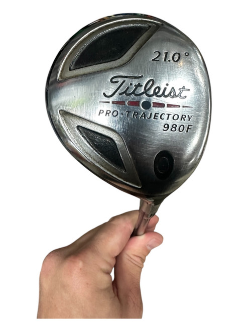 Vist Large View of Product Image Which is Used Titleist PRO TRAJECTORY Mens Fairway Wood RH 7 Wood