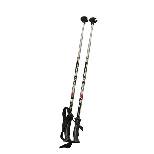 Vist Large View of Product Image Which is Used Fischer XTR ALU JR Boys DH Ski Pole Grey 80 cm / 32 in