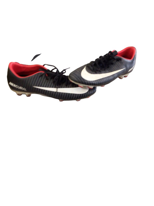 Vist Large View of Product Image Which is Used Nike Soccer Cleats Black Senior 11.5
