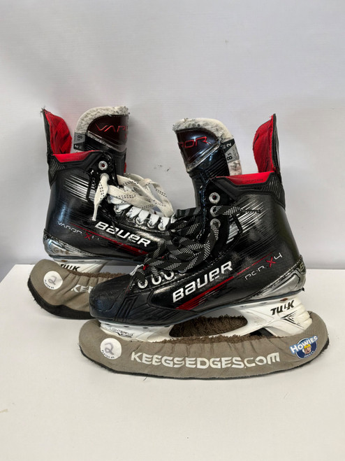 Vist Large View of Product Image Which is Used Bauer VAPOR X4 Senior Hockey Skate Senior 8.5