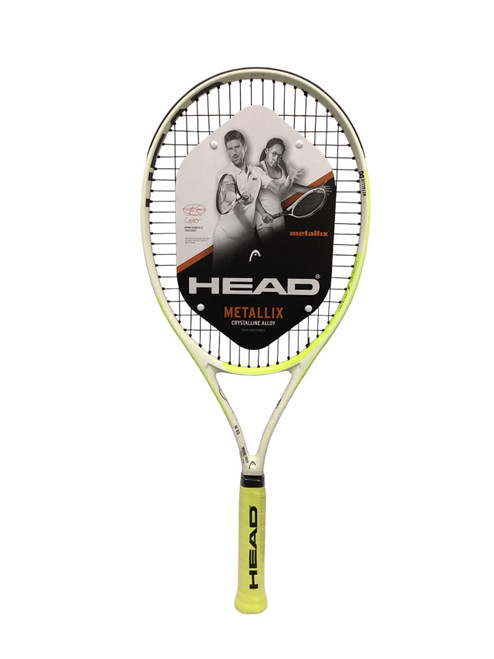 Vist Large View of Product Image Which is Used Head Racquet METALLIX Adult Tennis Racquet Yellow Unknown