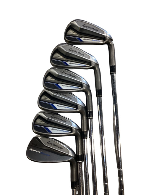 Vist Large View of Product Image Which is Used Taylormade SPEEDBLADE Mens Iron Set RH 6I-GW/AW
