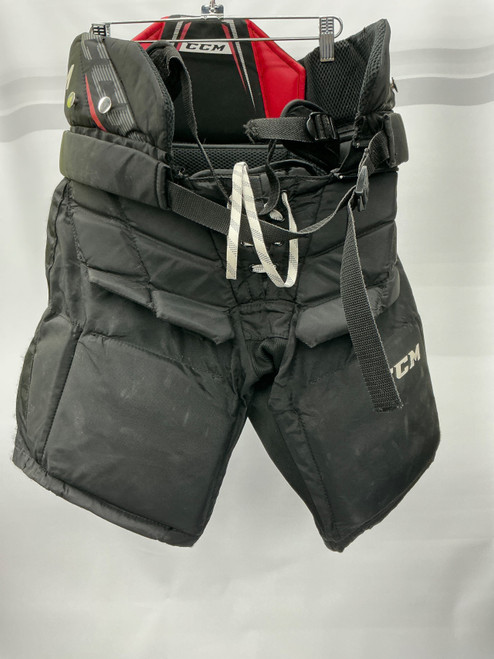 Vist Large View of Product Image Which is Used CCM 1.5 Junior Goalie Pant Black LG