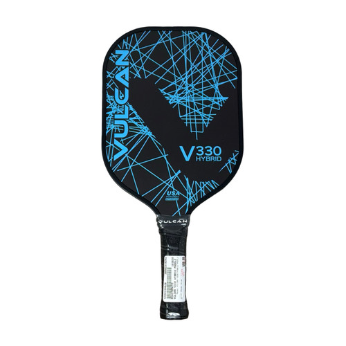 Vist Large View of Product Image Which is Used VULCAN V330 HYBRID PADDLE Pickleball Racquet Royal Blue NEVER USED