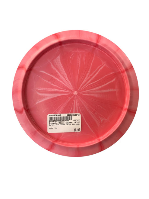 Vist Large View of Product Image Which is Used Dynamic Discs ESCAPE DRIVER RED/GREEN Disc Golf Driver Red