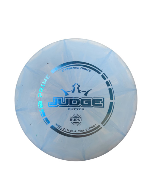 Vist Large View of Product Image Which is Used JUDGE BUSRT PUTTER BLUE Other Golf Disc