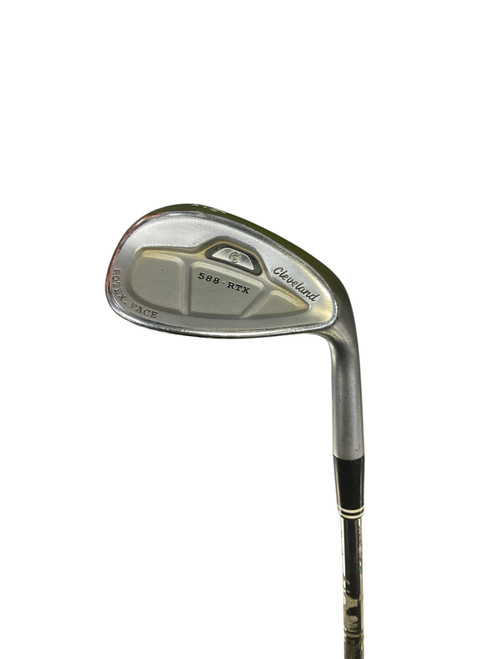 Vist Large View of Product Image Which is Used Cleveland 588 RTX Golf Wedge Mens RH 52 Degree