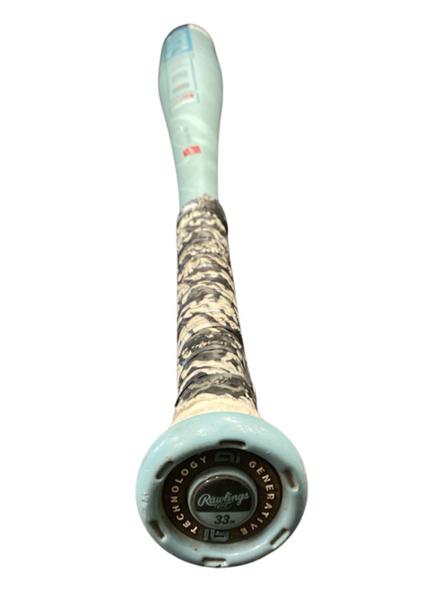 Vist Large View of Product Image Which is Used Rawlings CLOUT AI BB/SB High School -3 Bat 33"
