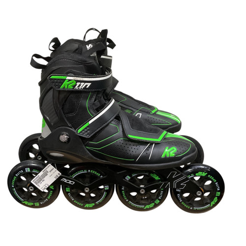 Vist Large View of Product Image Which is Used K2 110 MOD Senior Rec Fitness Skates Black Senior 11