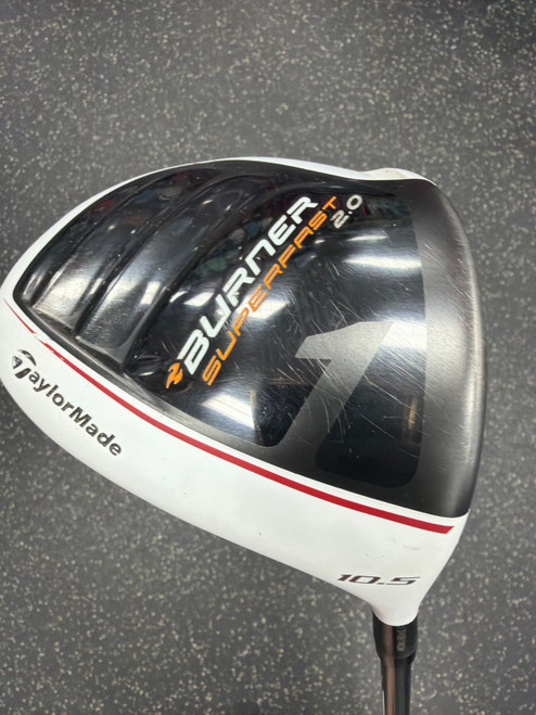 Vist Large View of Product Image Which is Used Taylormade BURNER SUPERFAST 2.0 Mens Driver RH 10.5 Degree