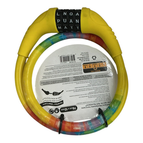 Vist Large View of Product Image Which is Used GRAFITTI WORDLOCK Bike Accessory