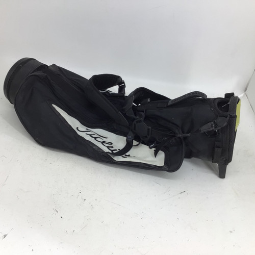 Vist Large View of Product Image Which is Used Titleist 3 WAY SUNDAY CARRY BAG Mens Stand Bag Black