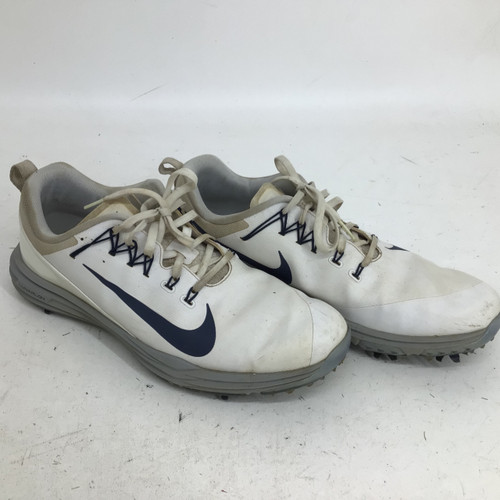 Vist Large View of Product Image Which is Used Nike LUNAR COMMAND 2 SR 9.5 GOLS SHOES Mens Golf Shoes White Senior 9.5