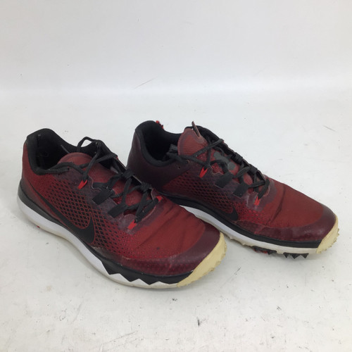 Vist Large View of Product Image Which is Used Nike TIGER WOODS 15 SR 9.5 GOLF SHOES Mens Golf Shoes Red Senior 9.5